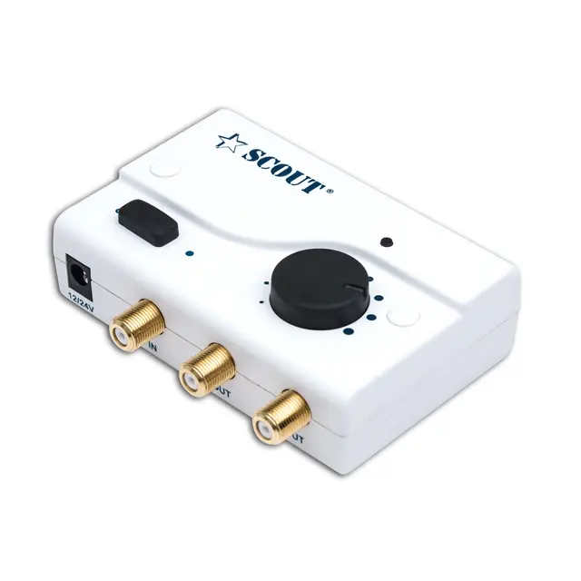 SCOUT Cruiser TV-antenne pakke, 25 cm Med 20 meter kabel og forsterker 