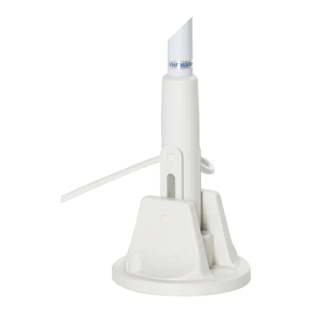 SCOUT VHF Glassfiber antenne - 1,5 m 3 dB med brakett - 5m RG58 kabel 