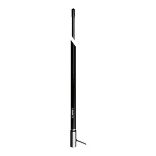 SCOUT KS-42 VHF fiberglass antenne 2,4 m lengde - Sort - 3 dB