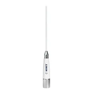 SCOUT Quick VHF glassfiberantenne 1,0 m 3 dB med FME kabel QuickFit
