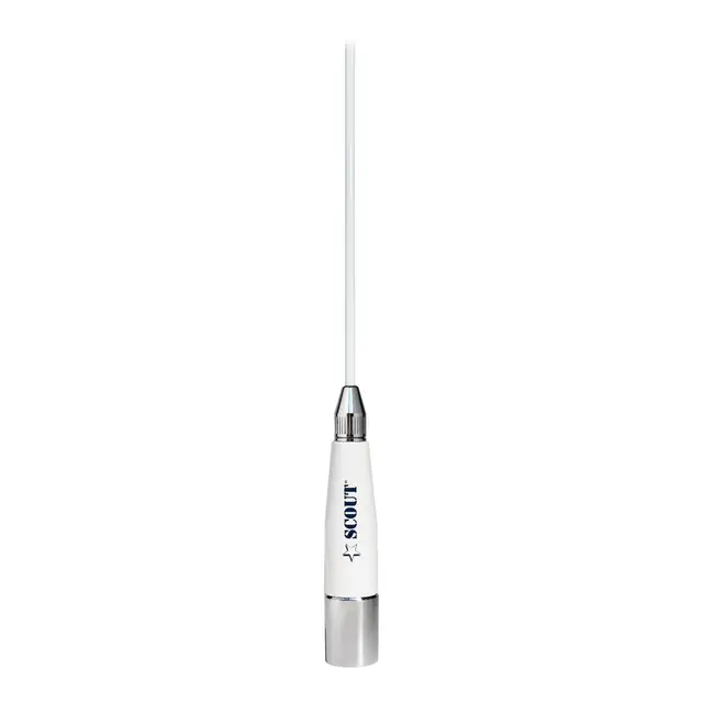 SCOUT Quick VHF glassfiberantenne 1,0 m 3 dB med FME kabel QuickFit 