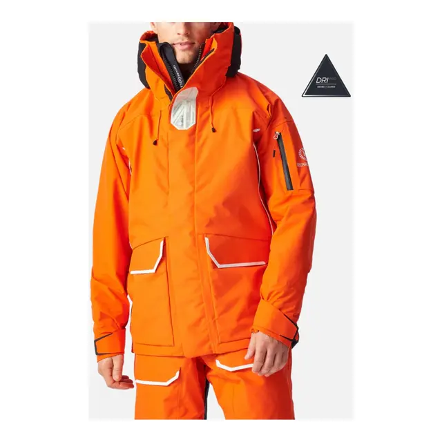 HENRI LLOYD Elite Seiljakke Herre Power Orange, str L 