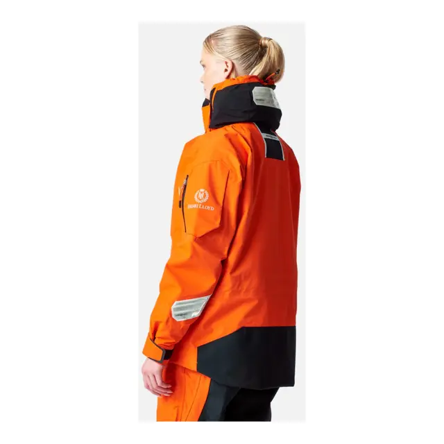 HENRI LLOYD Elite Seiljakke Dame Power Orange, Str M 