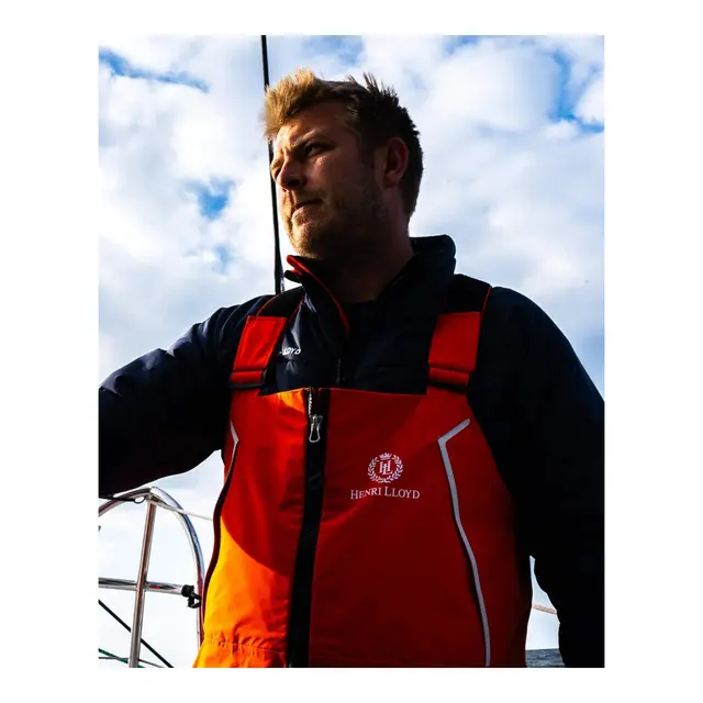 HENRI LLOYD Elite Seilbukse Herre Power Orange, Str L 