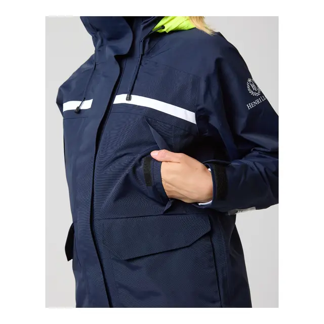 HENRI LLOYD Biscay Seiljakke Dame Navy Block, Str S 