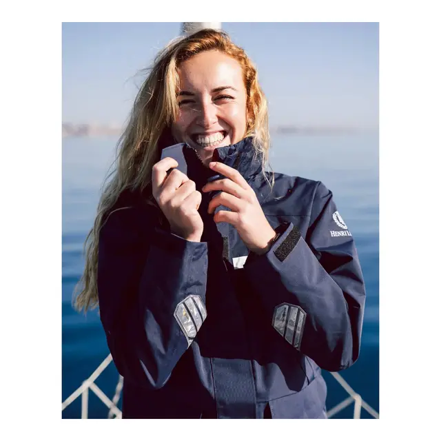 HENRI LLOYD Biscay Seiljakke Dame Navy Block, Str S 