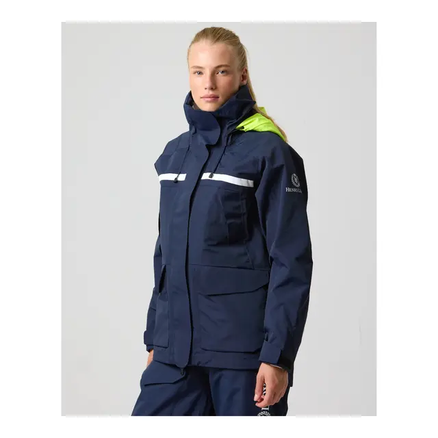 HENRI LLOYD Biscay Seiljakke Dame Navy Block, Str S 