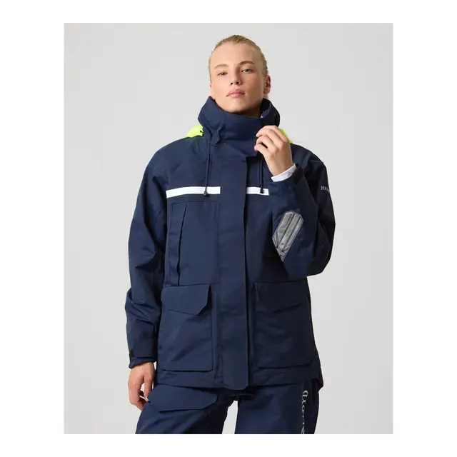 HENRI LLOYD Biscay Seiljakke Dame Navy Block, Str S 