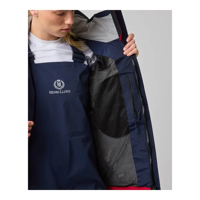 HENRI LLOYD Biscay Seiljakke Dame Navy Block, Str S 