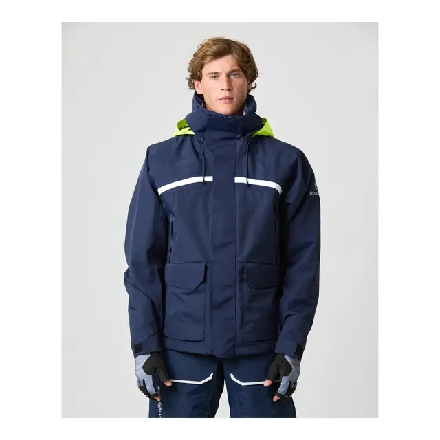 HENRI LLOYD Biscay Seiljakke Herre Navy Block, Herre, Str L. 