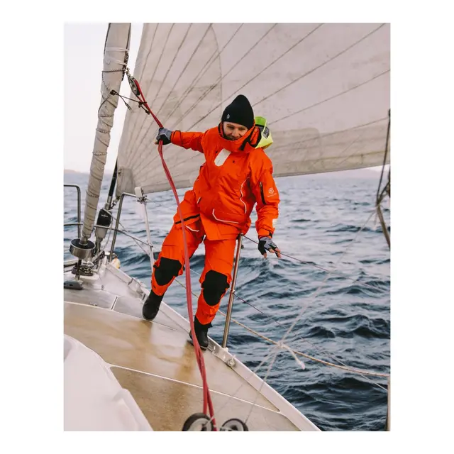 HENRI LLOYD Elite Seiljakke Herre Power Orange, str L 