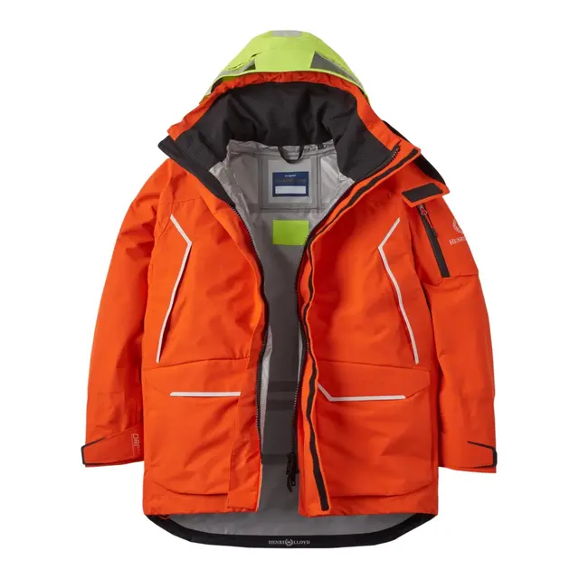HENRI LLOYD Elite Seiljakke Herre Power Orange, str L 
