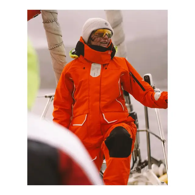 HENRI LLOYD Elite Seiljakke Dame Power Orange, Str M 