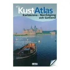 Stor Kartbok 1:40.000 m/plastark Omr: Karlskrona - Norrk&#246;ping och Gotland