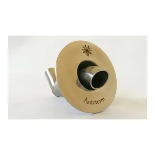 AUTOTERM Skroggjennomføring 24 mm eksos Bøyd utløp - Eksosgjennomføring