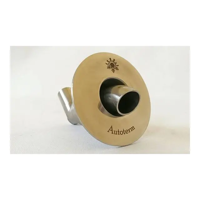 AUTOTERM skroggjennomføring 24 mm eksos bøyd utløp 