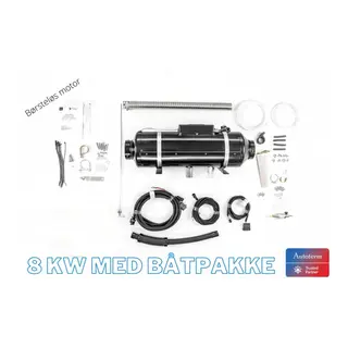 AUTOTERM Air 8 KW 24 Volt med båtpakke