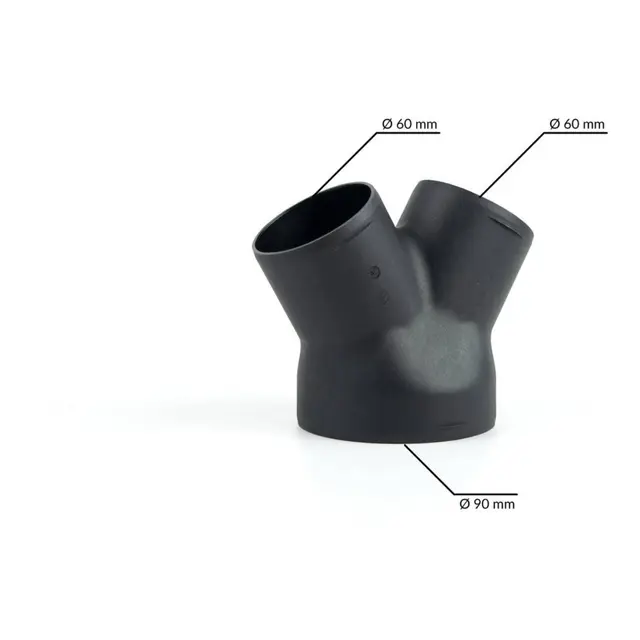 AUTOTERM Y-Stykke 90x60x60 