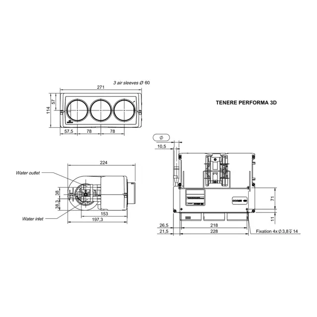 AUTOTERM Tenere Performa 3D 6KW 