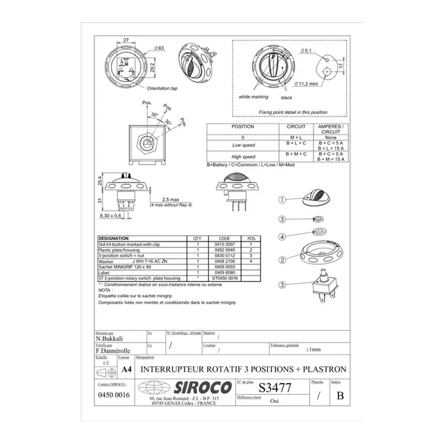 AUTOTERM Sahara D60 defroster 6.4 KW 24V 