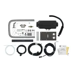 AUTOTERM 2 KW Air 12V B&#229;tpakke B&#248;rstel&#248;se viftemotor for lang levetid