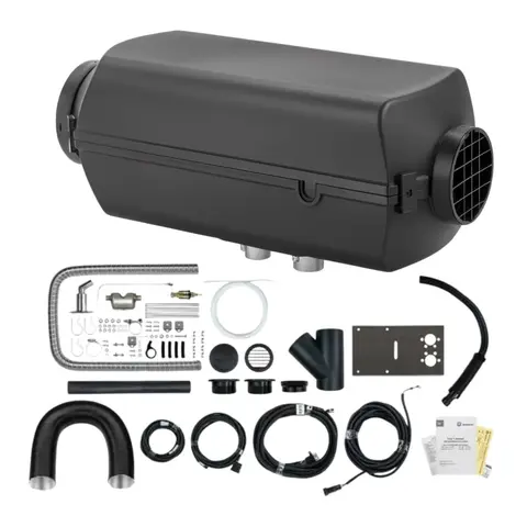 AUTOTERM 4 KW Air båtpakke 12 Volt Børsteløs viftemotor europeisk varmer