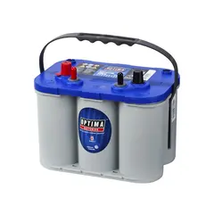 OPTIMA AGM Blue Top 12V 55Ah 765CCA 254x175x200mm +venstre 8016-253