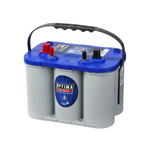 OPTIMA AGM Blue Top 12V 55Ah 765CCA 254x175x200mm +venstre 8016-253 