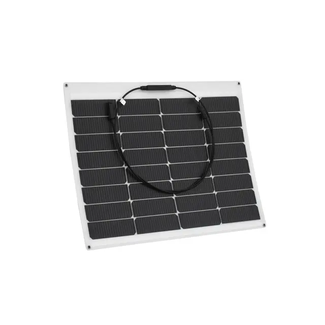 SKANBATT Solcellepanel Mono 55W 540x680x3mm - 1,3 kg - fleksibelt 