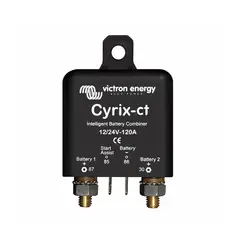 VICTRON  Cyrix-ct Batteriskillerele 120A - 12 eller 24V Ladeskillerele, rele