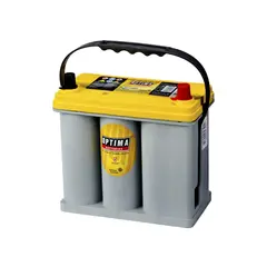 OPTIMA AGM Yellow Top 12V 38ah 460cca 237x129x227mm +h&#248;yre 8073-176