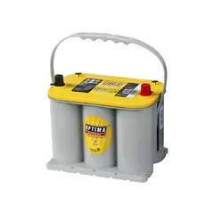 OPTIMA AGM Yellow Top 12V 48ah 660cca 237x172x197mm +h&#248;yre 8040-222