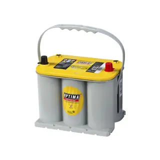 OPTIMA AGM Yellow Top 12V 48ah 660cca 237x172x197mm +h&#248;yre 8040-222