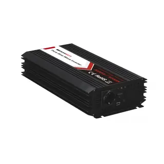 SKANBATT Inverter 24V 3000W (6000W) Ren Sinus - m/tr&#229;dl&#248;s Fjernkontroll