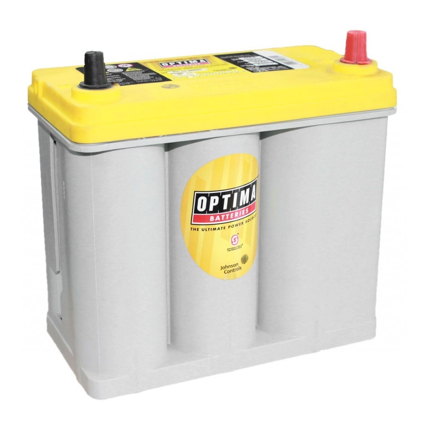 OPTIMA AGM Yellow Top 12V 38ah 460cca 237x129x227mm +høyre 8072-176