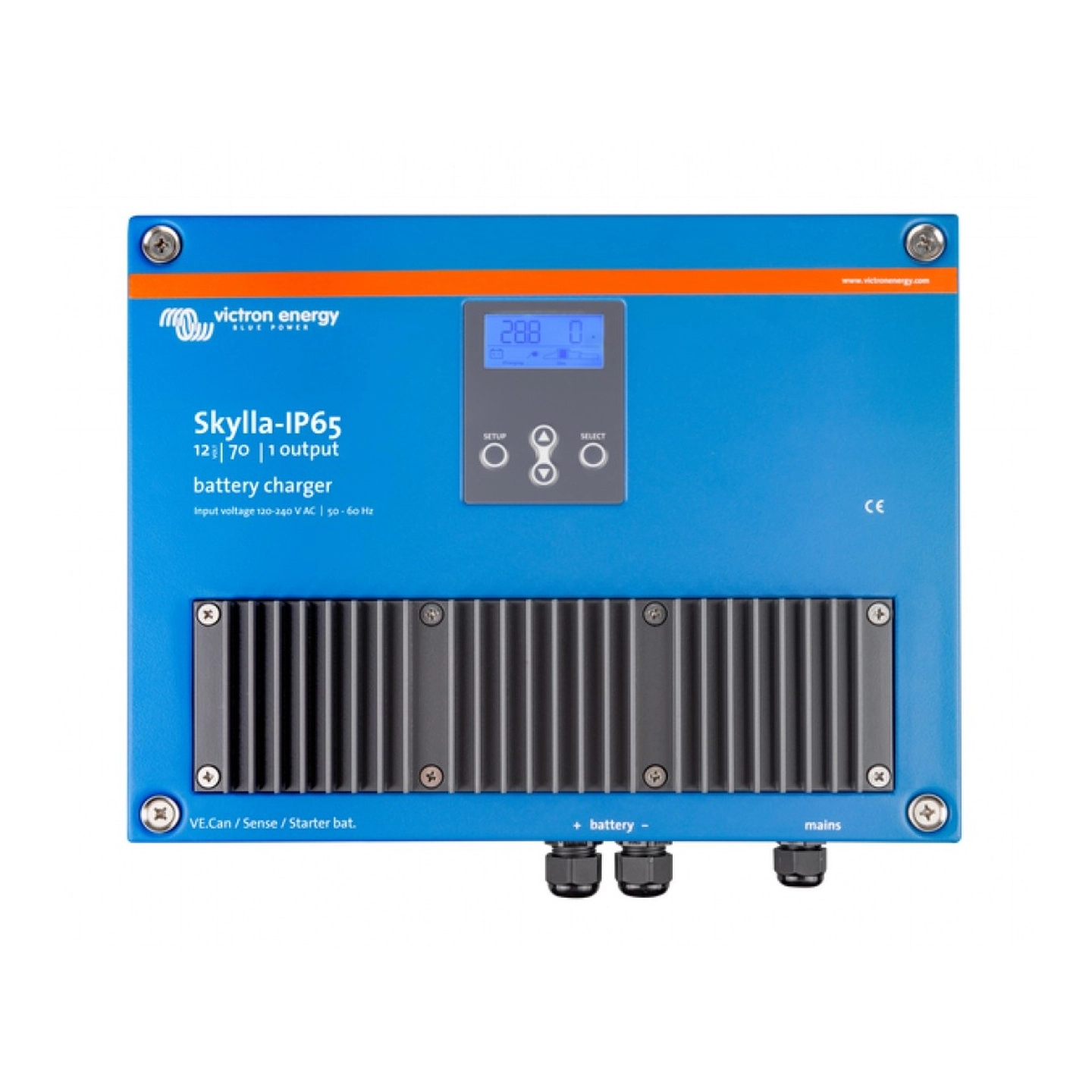 VICTRON  Skylla Batterilader 12V - 70A - 1+1 utganger - IP65