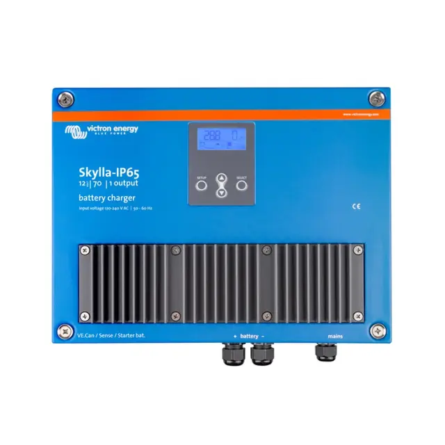 VICTRON  Skylla Batterilader 12V - 70A - 1+1 utganger - IP65 