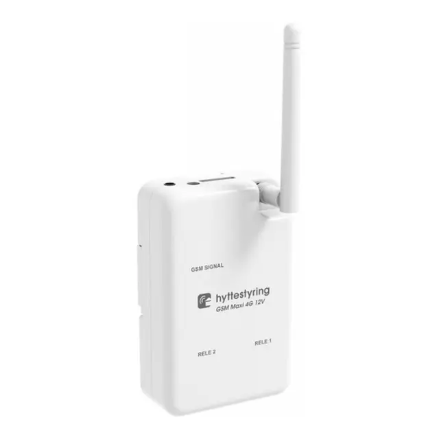 GSM Fjernstarter - 4G - 2 Utganger - fjernstyre komponenter i bobilen / båten 