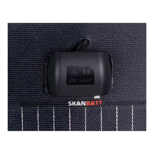 SKANBATT Fleksibelt Solcellepanel 75W - Etfe - 670x670x3mm 