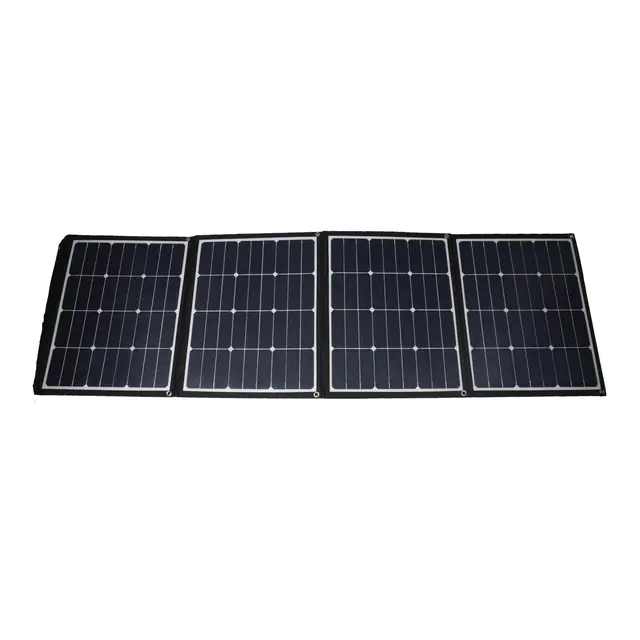 SKANBATT Sammenleggbart Solcellepanel 180W (4x45W) - uten regulator - IP67 