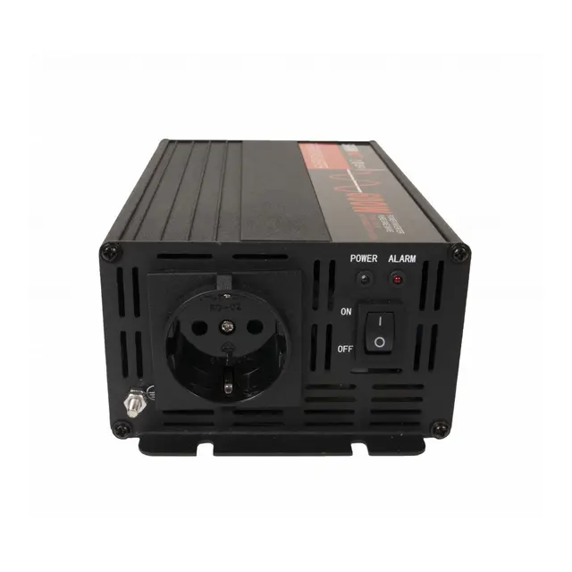 SKANBATT Inverter 12V 600w Slim Ren Sinus 