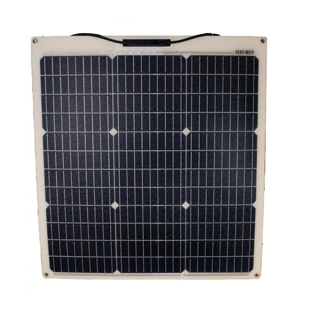 SKANBATT Fleksibelt Solcellepanel 55W Mono 580x540x2mm 