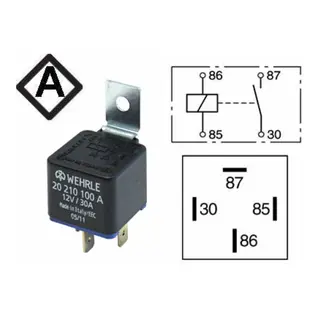 Rele NO Wehrle 30A