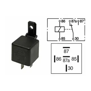 Rele 24v/22a 87+87a