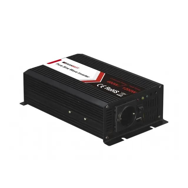 SKANBATT  Inverter 24V 600W (1200W) Ren Sinus 