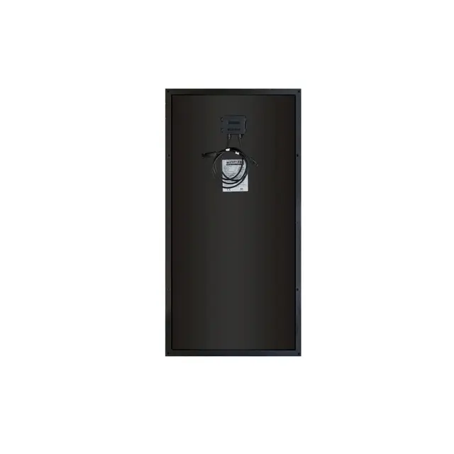 SKANBATT Solcellepanel 110w 107x55x3cm Ramme panel Mono - Perc - All Black 