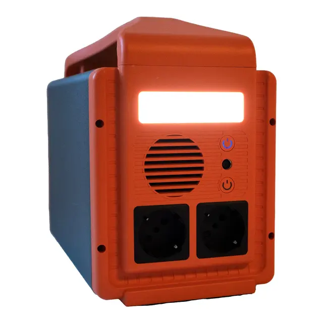 Lithium Power Supply - 12/230V 600W ren sinus - 560Wh batterikapasitet 
