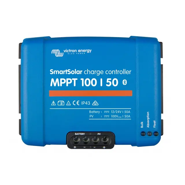 VICTRON  SmartSolar MPPT 100/50 12/24V - m/bluetooth - 50A 