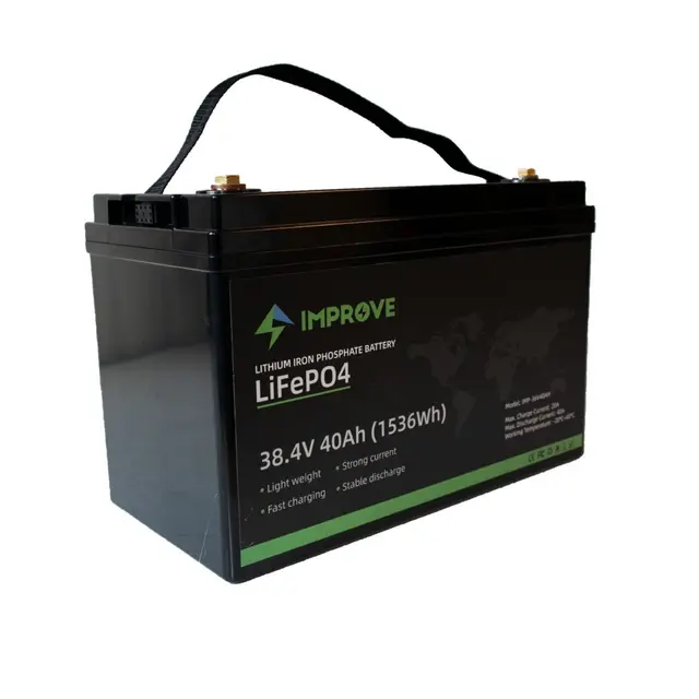IMPROVE Lithium Batteri 36V 40Ah (LiFePO4) BMS 40A 