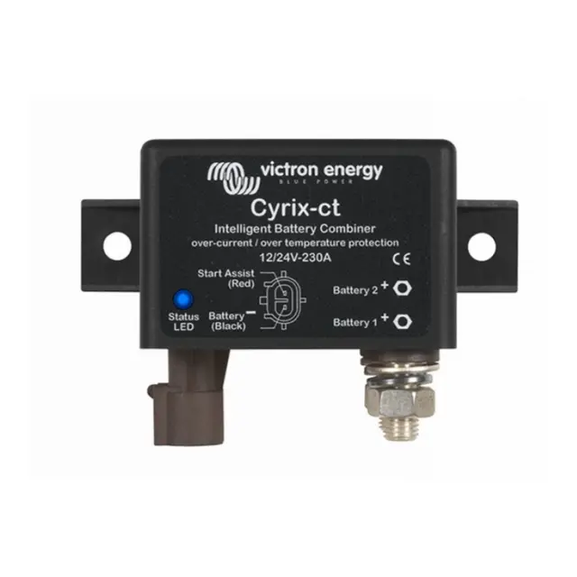 VICTRON Cyrix-ct Batteriskillerele 230A - 12V/24V Ladeskillerele 